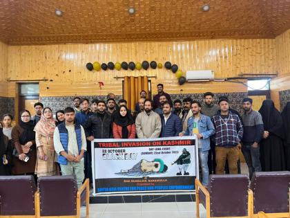 Tribal invasion anniversary a 'Black Day' in Kashmir's history: Speakers at SACPPE event | Tribal invasion anniversary a 'Black Day' in Kashmir's history: Speakers at SACPPE event Tribal invasion anniversary a 'Black Day' in Kashmir's history: Speakers at SACPPE event | Tribal invasion anniversary a 'Black Day' in Kashmir's history: Speakers at SACPPE event