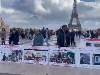 Indian diaspora holds protest in France over Pakistan's failure to respect human rights in PoK | Indian diaspora holds protest in France over Pakistan's failure to respect human rights in PoK Indian diaspora holds protest in France over Pakistan's failure to respect human rights in PoK | Indian diaspora holds protest in France over Pakistan's failure to respect human rights in PoK