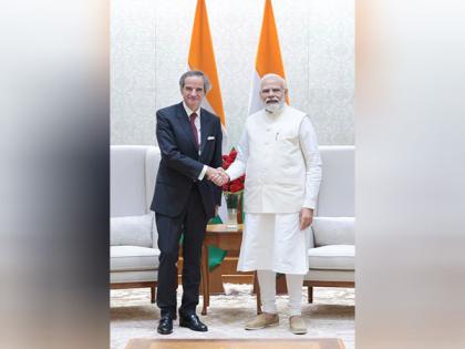PM Modi meets IAEA chief, explore avenues for expanding role of nuclear energy | PM Modi meets IAEA chief, explore avenues for expanding role of nuclear energy PM Modi meets IAEA chief, explore avenues for expanding role of nuclear energy | PM Modi meets IAEA chief, explore avenues for expanding role of nuclear energy