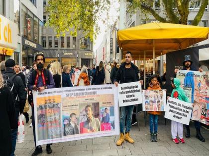 Baloch National Movement stages protest in Germany over human rights violations in Balochistan | Baloch National Movement stages protest in Germany over human rights violations in Balochistan