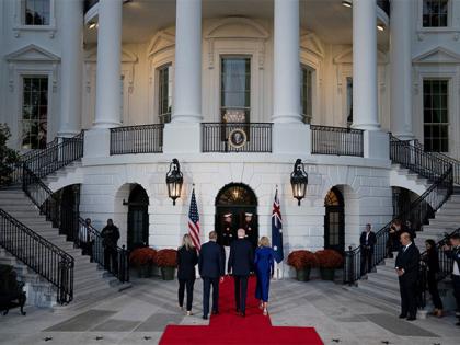 Rock band B-52s dropped from White House dinner for "sorrow" over Israel-Hamas war | Rock band B-52s dropped from White House dinner for "sorrow" over Israel-Hamas war Rock band B-52s dropped from White House dinner for "sorrow" over Israel-Hamas war | Rock band B-52s dropped from White House dinner for "sorrow" over Israel-Hamas war
