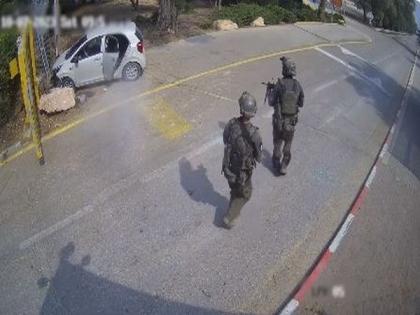 IDF shares footage of soldiers chasing, killing Hamas terrorists in Kibbutz Be'eri | IDF shares footage of soldiers chasing, killing Hamas terrorists in Kibbutz Be'eri