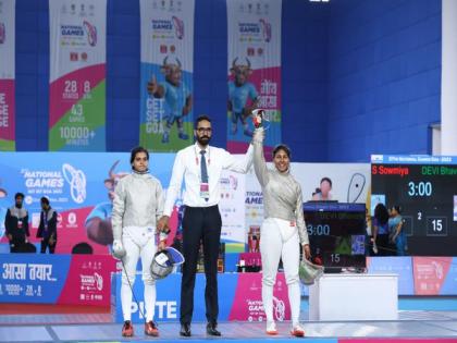 37th National Games: Hosts Goa win first gold medal; fencer Bhavani Devi continues domination | 37th National Games: Hosts Goa win first gold medal; fencer Bhavani Devi continues domination 37th National Games: Hosts Goa win first gold medal; fencer Bhavani Devi continues domination | 37th National Games: Hosts Goa win first gold medal; fencer Bhavani Devi continues domination