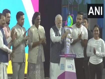PM Modi inaugurates 37th National Games in Goa | PM Modi inaugurates 37th National Games in Goa PM Modi inaugurates 37th National Games in Goa | PM Modi inaugurates 37th National Games in Goa