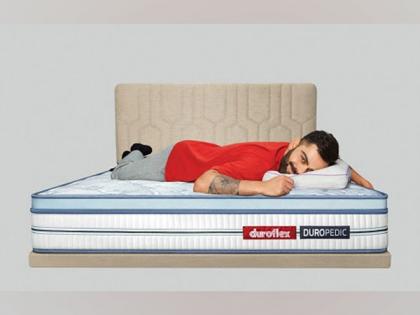 Virat Gets himself a Duroflex Mattress to Champion Quality Sleep through World Cup | Virat Gets himself a Duroflex Mattress to Champion Quality Sleep through World Cup Virat Gets himself a Duroflex Mattress to Champion Quality Sleep through World Cup | Virat Gets himself a Duroflex Mattress to Champion Quality Sleep through World Cup