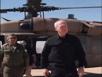 "Its either us or them" says Israel Defence Minister | "Its either us or them" says Israel Defence Minister "Its either us or them" says Israel Defence Minister | "Its either us or them" says Israel Defence Minister
