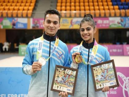 National Games: Maharashtra continue their domination in gymnastics | National Games: Maharashtra continue their domination in gymnastics National Games: Maharashtra continue their domination in gymnastics | National Games: Maharashtra continue their domination in gymnastics