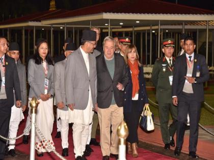 UN Chief Antonio Guterres arrives in Nepal on four-day visit | UN Chief Antonio Guterres arrives in Nepal on four-day visit UN Chief Antonio Guterres arrives in Nepal on four-day visit | UN Chief Antonio Guterres arrives in Nepal on four-day visit
