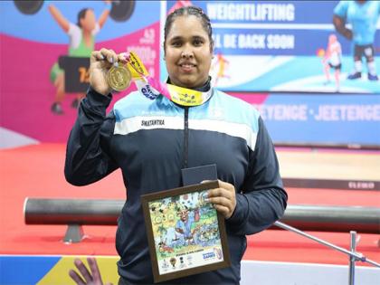 UP lifter Purnima Pandey battles wrist injury to clinch second successive National Games gold | UP lifter Purnima Pandey battles wrist injury to clinch second successive National Games gold