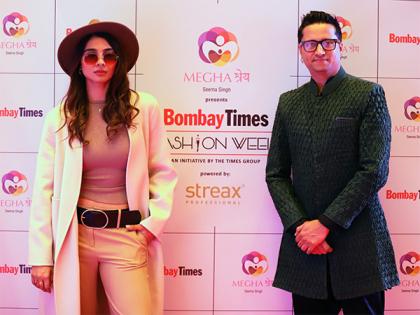 Natasha Bharadwaj and Faizan Ansari Grace Bombay Times Fashion Week with their Glamorous Presence | Natasha Bharadwaj and Faizan Ansari Grace Bombay Times Fashion Week with their Glamorous Presence