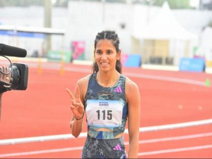 National Games: Hurdlers Jyothi Yarraji, Tejas Shirse break Games records | National Games: Hurdlers Jyothi Yarraji, Tejas Shirse break Games records National Games: Hurdlers Jyothi Yarraji, Tejas Shirse break Games records | National Games: Hurdlers Jyothi Yarraji, Tejas Shirse break Games records