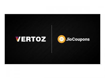 Vertoz and JioCoupons Team Up to Transform Coupon Monetization Landscape | Vertoz and JioCoupons Team Up to Transform Coupon Monetization Landscape Vertoz and JioCoupons Team Up to Transform Coupon Monetization Landscape | Vertoz and JioCoupons Team Up to Transform Coupon Monetization Landscape