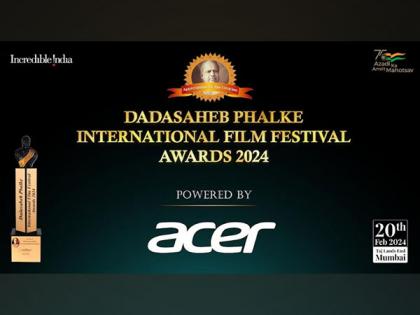 Acer replaces Mastercard as the official 'Powered By Partner' for the prestigious, Dadasaheb Phalke International Film Festival Awards 2024 | Acer replaces Mastercard as the official 'Powered By Partner' for the prestigious, Dadasaheb Phalke International Film Festival Awards 2024