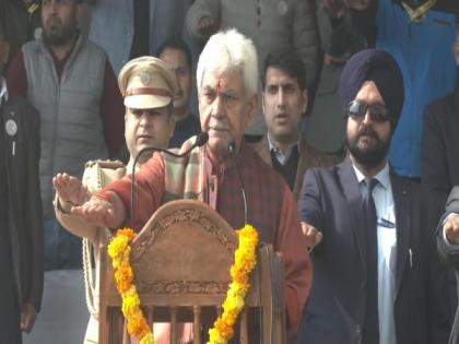 J&K LG Manoj Sinha inaugurates 67th national school games in Srinagar | J&K LG Manoj Sinha inaugurates 67th national school games in Srinagar