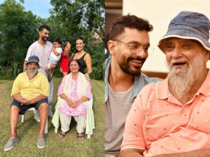 "We hold on to everything you gave us": Neha Dhupia pens emotional note remembering father-in-law Bishan Singh Bedi | "We hold on to everything you gave us": Neha Dhupia pens emotional note remembering father-in-law Bishan Singh Bedi