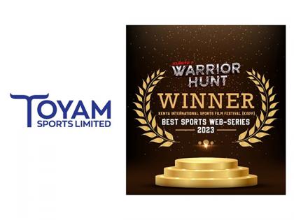 Toyam Sports Limited's "Kumite 1 Warrior Hunt" wins Best Sports Web Series Award at KISFF 2023" | Toyam Sports Limited's "Kumite 1 Warrior Hunt" wins Best Sports Web Series Award at KISFF 2023" Toyam Sports Limited's "Kumite 1 Warrior Hunt" wins Best Sports Web Series Award at KISFF 2023" | Toyam Sports Limited's "Kumite 1 Warrior Hunt" wins Best Sports Web Series Award at KISFF 2023"