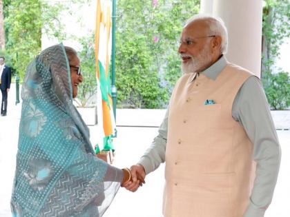 PM Modi, Sheikh Hasina to jointly inaugurate three development projects tomorrow | PM Modi, Sheikh Hasina to jointly inaugurate three development projects tomorrow PM Modi, Sheikh Hasina to jointly inaugurate three development projects tomorrow | PM Modi, Sheikh Hasina to jointly inaugurate three development projects tomorrow