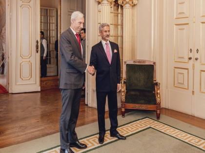 Jaishankar, Portugal counterpart Cravinho exchange views on West Asia, Ukraine, Central Asia and Indo-Pacific | Jaishankar, Portugal counterpart Cravinho exchange views on West Asia, Ukraine, Central Asia and Indo-Pacific Jaishankar, Portugal counterpart Cravinho exchange views on West Asia, Ukraine, Central Asia and Indo-Pacific | Jaishankar, Portugal counterpart Cravinho exchange views on West Asia, Ukraine, Central Asia and Indo-Pacific