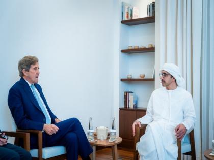 UAE Foreign Minister Abdullah bin Zayed, John Kerry discuss climate change; preparations for COP28 | UAE Foreign Minister Abdullah bin Zayed, John Kerry discuss climate change; preparations for COP28