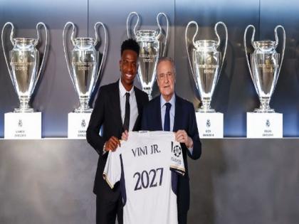 "It's a dream to stay at Real Madrid for many years": says Vini Jr following his contract renewal | "It's a dream to stay at Real Madrid for many years": says Vini Jr following his contract renewal