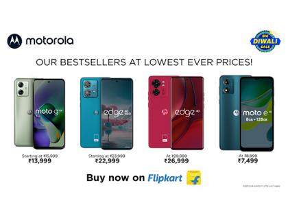 Motorola Offers Massive Discounts on Its Smartphones During the Flipkart Big Diwali Sale, Including the Recently Launched edge 40 neo and moto g54 5G | Motorola Offers Massive Discounts on Its Smartphones During the Flipkart Big Diwali Sale, Including the Recently Launched edge 40 neo and moto g54 5G Motorola Offers Massive Discounts on Its Smartphones During the Flipkart Big Diwali Sale, Including the Recently Launched edge 40 neo and moto g54 5G | Motorola Offers Massive Discounts on Its Smartphones During the Flipkart Big Diwali Sale, Including the Recently Launched edge 40 neo and moto g54 5G