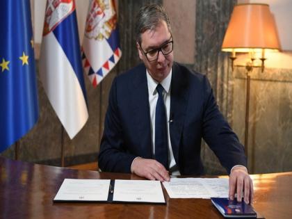 Serbia's President Aleksandar Vuvic dissolves Parliament, calls for early polls | Serbia's President Aleksandar Vuvic dissolves Parliament, calls for early polls Serbia's President Aleksandar Vuvic dissolves Parliament, calls for early polls | Serbia's President Aleksandar Vuvic dissolves Parliament, calls for early polls