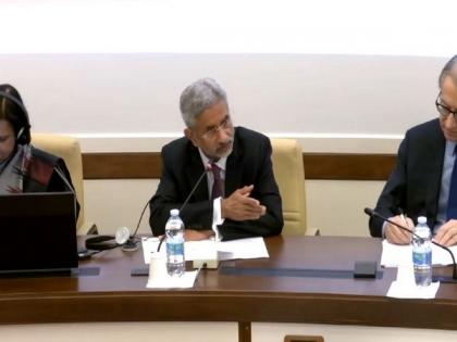 "If something happens in one part of world, all of us are at risk": EAM Jaishankar calls on building resilient global supply chains | "If something happens in one part of world, all of us are at risk": EAM Jaishankar calls on building resilient global supply chains "If something happens in one part of world, all of us are at risk": EAM Jaishankar calls on building resilient global supply chains | "If something happens in one part of world, all of us are at risk": EAM Jaishankar calls on building resilient global supply chains