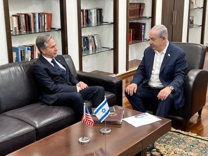 US Secretary of State Blinken meets Israeli PM Netanyahu for third time since breakout of Israel-Hamas war | US Secretary of State Blinken meets Israeli PM Netanyahu for third time since breakout of Israel-Hamas war US Secretary of State Blinken meets Israeli PM Netanyahu for third time since breakout of Israel-Hamas war | US Secretary of State Blinken meets Israeli PM Netanyahu for third time since breakout of Israel-Hamas war
