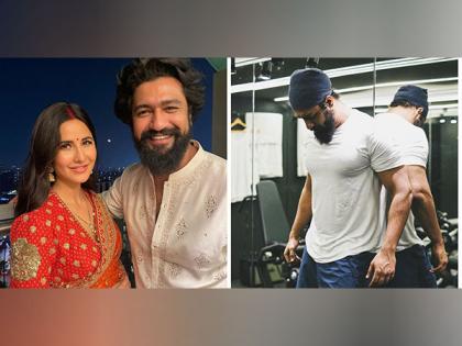 Katrina Kaif pulls hubby Vicky Kaushal's leg after latter's wise words during workout | Katrina Kaif pulls hubby Vicky Kaushal's leg after latter's wise words during workout Katrina Kaif pulls hubby Vicky Kaushal's leg after latter's wise words during workout | Katrina Kaif pulls hubby Vicky Kaushal's leg after latter's wise words during workout