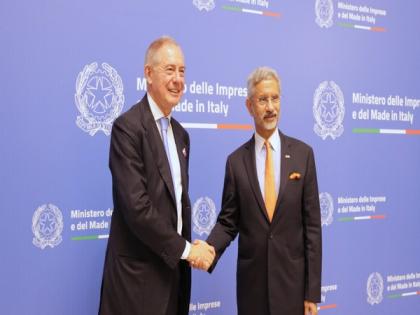 Jaishankar, Urso forge stronger economic ties in Rome, discuss 'Made in Italy', 'Made in India' initiatives | Jaishankar, Urso forge stronger economic ties in Rome, discuss 'Made in Italy', 'Made in India' initiatives Jaishankar, Urso forge stronger economic ties in Rome, discuss 'Made in Italy', 'Made in India' initiatives | Jaishankar, Urso forge stronger economic ties in Rome, discuss 'Made in Italy', 'Made in India' initiatives