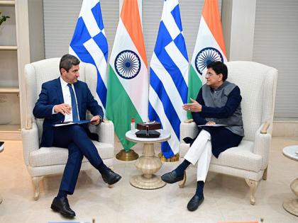 Union Minister Piyush Goyal explores opportunities for enhanced collaboration with Greek counterpart | Union Minister Piyush Goyal explores opportunities for enhanced collaboration with Greek counterpart