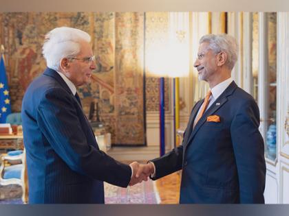 Jaishankar calls on Italian President Mattarella, discusses strengthening strategic partnership | Jaishankar calls on Italian President Mattarella, discusses strengthening strategic partnership Jaishankar calls on Italian President Mattarella, discusses strengthening strategic partnership | Jaishankar calls on Italian President Mattarella, discusses strengthening strategic partnership