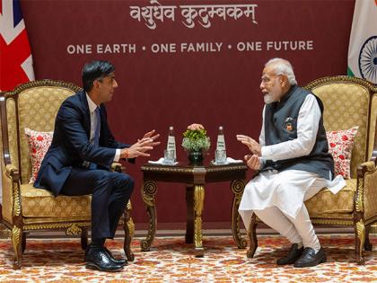 PM Modi, Rishi Sunak discuss progress on FTA, India's strong performance at Cricket World Cup | PM Modi, Rishi Sunak discuss progress on FTA, India's strong performance at Cricket World Cup PM Modi, Rishi Sunak discuss progress on FTA, India's strong performance at Cricket World Cup | PM Modi, Rishi Sunak discuss progress on FTA, India's strong performance at Cricket World Cup