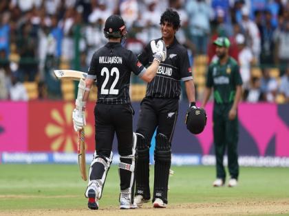 New Zealand set huge 402-run target for Pakistan; Williamson, Rachin Ravindra shine with bat | New Zealand set huge 402-run target for Pakistan; Williamson, Rachin Ravindra shine with bat