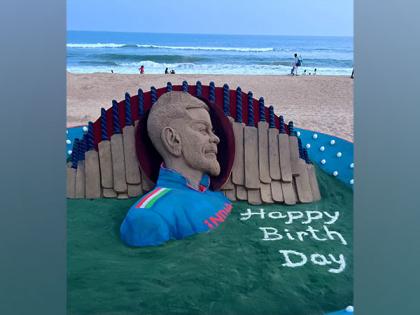 CWC 2023: Sand artist Sudarsan Pattnaik wishes Virat Kohli on his 35th birthday | CWC 2023: Sand artist Sudarsan Pattnaik wishes Virat Kohli on his 35th birthday