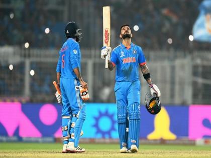 ICC CWC: "Equalling Sachin's record special, I am not going to be as good as him," says Virat after 49th ODI ton | ICC CWC: "Equalling Sachin's record special, I am not going to be as good as him," says Virat after 49th ODI ton