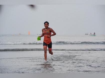 Maharashtra's Mansi Mohite overcomes jellyfish bite to clinch triathlon gold | Maharashtra's Mansi Mohite overcomes jellyfish bite to clinch triathlon gold Maharashtra's Mansi Mohite overcomes jellyfish bite to clinch triathlon gold | Maharashtra's Mansi Mohite overcomes jellyfish bite to clinch triathlon gold