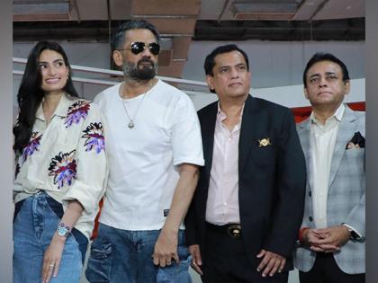 GM Modular Brand Ambassadors, the father daughter duo - Suniel Shetty and Athiya Shetty visited GM Modular stall at Acetech, Mumbai 2023 | GM Modular Brand Ambassadors, the father daughter duo - Suniel Shetty and Athiya Shetty visited GM Modular stall at Acetech, Mumbai 2023 GM Modular Brand Ambassadors, the father daughter duo - Suniel Shetty and Athiya Shetty visited GM Modular stall at Acetech, Mumbai 2023 | GM Modular Brand Ambassadors, the father daughter duo - Suniel Shetty and Athiya Shetty visited GM Modular stall at Acetech, Mumbai 2023