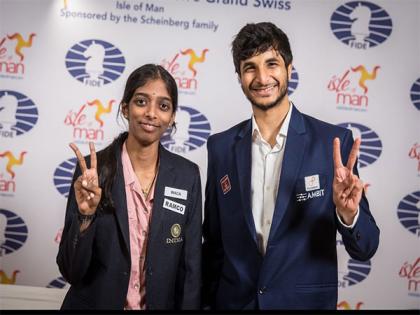 PM Modi hails Vidit, Vaishali for their success in FIDE Grand Swiss chess event | PM Modi hails Vidit, Vaishali for their success in FIDE Grand Swiss chess event