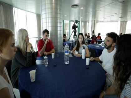 Survivors of Hamas rave massacre share their stories with international students | Survivors of Hamas rave massacre share their stories with international students Survivors of Hamas rave massacre share their stories with international students | Survivors of Hamas rave massacre share their stories with international students