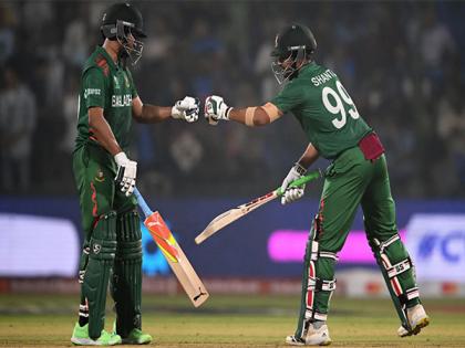 World Cup: Bangladesh dash Sri Lanka's hopes for semi-final spot with 3-wicket victory | World Cup: Bangladesh dash Sri Lanka's hopes for semi-final spot with 3-wicket victory