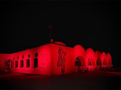 Israel: Kibbutzim lights up in red in memory of October 7 victims; Old City displays pictures of hostages | Israel: Kibbutzim lights up in red in memory of October 7 victims; Old City displays pictures of hostages