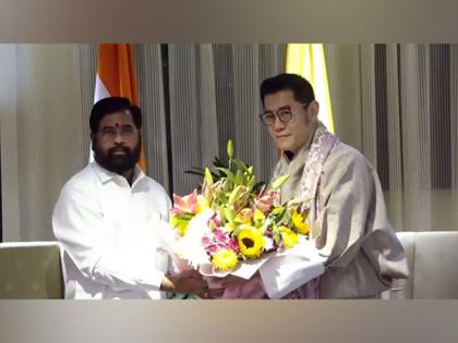 Bhutan's King meets Maharashtra Chief Minister Eknath Shinde | Bhutan's King meets Maharashtra Chief Minister Eknath Shinde Bhutan's King meets Maharashtra Chief Minister Eknath Shinde | Bhutan's King meets Maharashtra Chief Minister Eknath Shinde