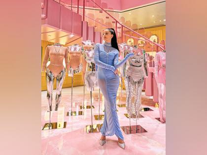 Ananya Panday poses with Kim Kardashian, Freida Pinto at store launch event in New York | Ananya Panday poses with Kim Kardashian, Freida Pinto at store launch event in New York Ananya Panday poses with Kim Kardashian, Freida Pinto at store launch event in New York | Ananya Panday poses with Kim Kardashian, Freida Pinto at store launch event in New York