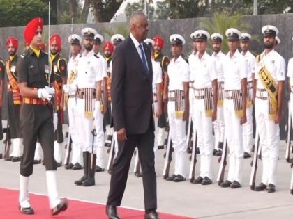 US Defence Secy Lloyd Austin reaches New Delhi to attend 5th India-US 2+2 Ministerial Dialogue | US Defence Secy Lloyd Austin reaches New Delhi to attend 5th India-US 2+2 Ministerial Dialogue