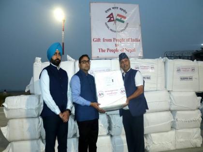 India sends third tranche of relief materials for Nepal earthquake victims | India sends third tranche of relief materials for Nepal earthquake victims India sends third tranche of relief materials for Nepal earthquake victims | India sends third tranche of relief materials for Nepal earthquake victims