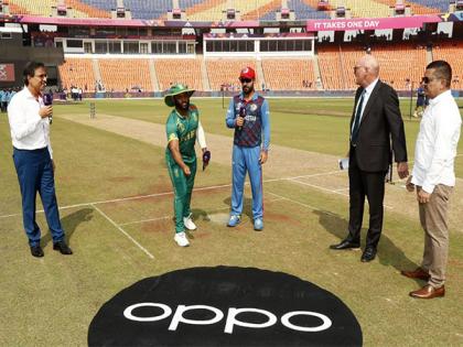 CWC 2023: Afghanistan win toss, opt to bat against South Africa | CWC 2023: Afghanistan win toss, opt to bat against South Africa