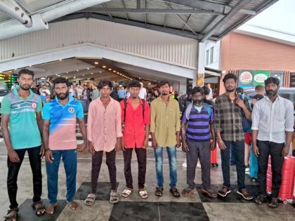 Indian Mission facilitates repatriation of 8 fishermen arrested in Maldives | Indian Mission facilitates repatriation of 8 fishermen arrested in Maldives Indian Mission facilitates repatriation of 8 fishermen arrested in Maldives | Indian Mission facilitates repatriation of 8 fishermen arrested in Maldives