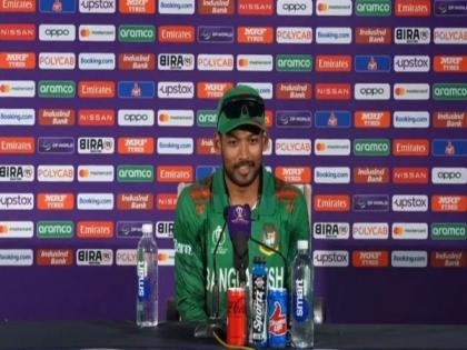 CWC 2023: "We started to win the match," says Bangladesh skipper Najmul Hossain Shanto | CWC 2023: "We started to win the match," says Bangladesh skipper Najmul Hossain Shanto