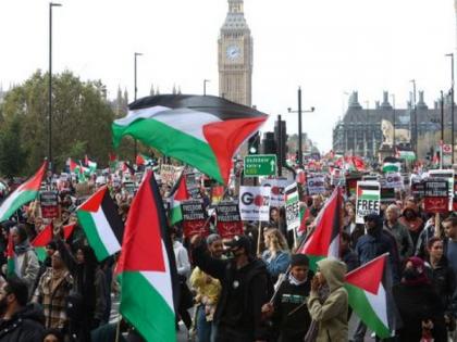 Around 300,000 join pro-Palestinian rally in London, scores of counter-protesters arrested | Around 300,000 join pro-Palestinian rally in London, scores of counter-protesters arrested Around 300,000 join pro-Palestinian rally in London, scores of counter-protesters arrested | Around 300,000 join pro-Palestinian rally in London, scores of counter-protesters arrested
